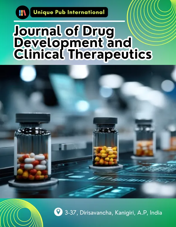 Journal of Drug Development and Clinical Therapeutics