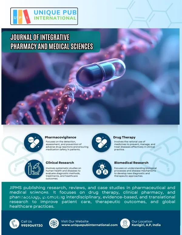 Journal of Integrative Pharmacy and Medical Sciences